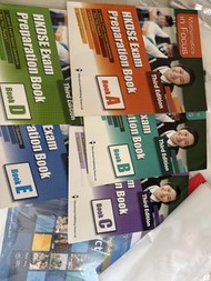 全新5本Mathematics In Focus HKDSE math 5** Exam Preparation Books (Books A, B, C, D, E)