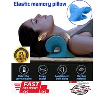 Neck Massager Pillow Neck Stretcher C Shape Pillow Cervical Traction