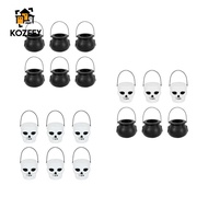 KOZEEY Halloween Candy Cauldron Halloween Candy Bucket Candy Cauldron Halloween Toy