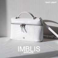 IMBLIS - IMBLIS MINI LEATHER ZIPPER POUCHES BAG