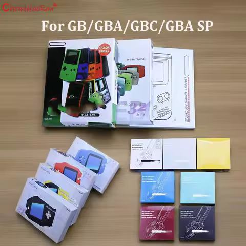1PC Color New Packaging Protection Box For GB GBA GBC GBA SP Gaming Machine New Packaging Box Premiu