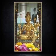 Acrylic Photo Frame For Home Decoration Enhance Feng Shui Phra Phrom Image