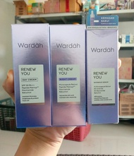 Wardah Paket Renew You Anti Aging Krim Siang, Krim Malam & Serum