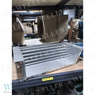 COPPER TUBE ALUMINUM FIN CONDENSER COOLING COIL C/W DRAIN PAN 5X14X4R/ 5X20X4R/ 5X23X4R/ 5X33X4R