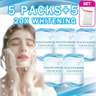 Niacinamide Tawas Soap 100g Effective Underarm Whitening with Niacinamide Tawas Whitening Soap