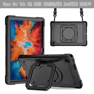 Cho Lenovo Tab 10.1 inch 2025 Trường hợp với xây dựng-in xoay chân đỡ hình nhẫn chịu lực cao gồ ghề
