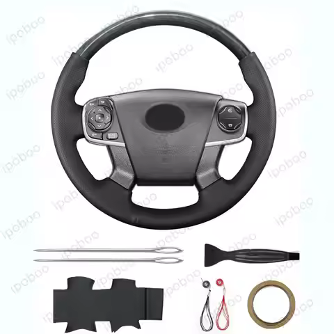 HandStitch Steering Wheel Cover for Toyota 2012 Camry 2012 Camry Hybrid