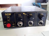 二手 FAR SONIC 久音 FS-905 50W PA 廣播擴大機 交直流電兩用