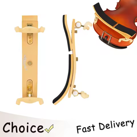 Astonvilla 4/4 Violin Shoulder Rest AS-02 Adjustable Violin Chinrest Shoulder Rest Professional Viol