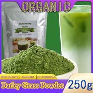 Organic Barley Grass Powder original 250g barley grass official store pure organic barley body detoxification, moistening intestines, burning fat, purifying liver