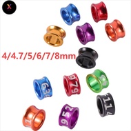 FS 10/50 Pcs Aluminum Cockatiel Foot Ring Pigeon Foot Ring Digital Foot Ring 4mm/4.7mm/5mm/6mm/7mm/8