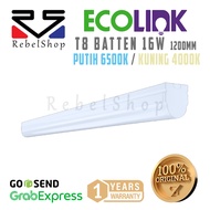 Ecolink T8 LED Batten Lamp 16 Watt 1200mm - 16 W 16W 16Watt