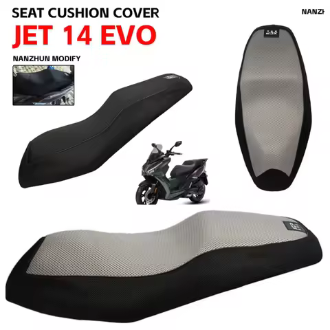 For SYM JET 14 EVO 125 Nylon Fabric Saddle Seat Cover Motorcycle Protecting Cushion Seat Accessories