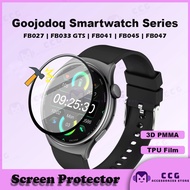 GOOJODOQ Watch Screen Protector Hydrogel TPU Soft Film (FB047, FB045,FB041,GTS FB033,FB027 Round) 3D