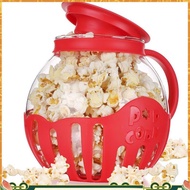 Popcorn Maker Microwave Snack Popcorn Air Poppers 2.25 Quart Popcorn Bowl Borosilicate Kitchen Acces
