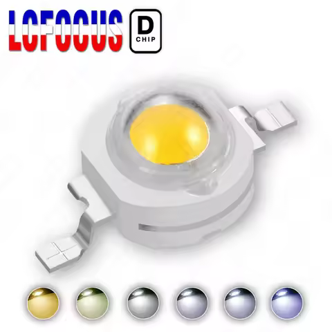 1W 3W 5W Warm Natural Pure Cool White LED Chip COB 3000K 4000K 6000K 10000K 20000K 30000K For 1 3 5 