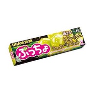 UHA味覺糖 PUCCHO普超 日本進口直郵噗啾酸甜可口水果香氣糖果零食伴手禮 果汁軟糖【多汁白葡萄味】 10粒