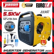 [NEW] EUROX JI6502 223CC Inverter Generator / Penjana 5.5kW