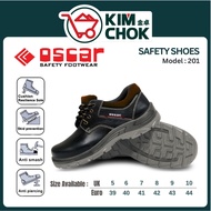 OSCAR Safety Shoes - Black ( 201 ) | Safety Foot | Kasut Safety
