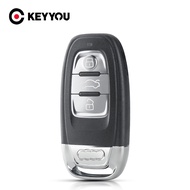 【Flash sale】 KEYYOU Remote Car Key For Audi A4l A3 A4 A5 A6 A8 Quattro Q5 Q7 A6 A8 Car Key Case 3But
