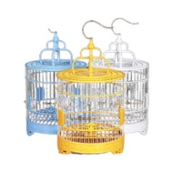 Parrot Birdcage Household Plastic Steel Ornamental Cage Home Outing Dedicated Birdcage Canary Daquan