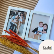 5R Double Frame, Book Type Frame, Locket Frame |monthsary gift , anniversary gift , gift ideas