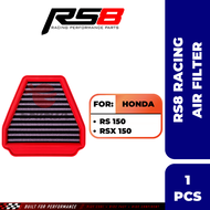 【100% ORIGINAL】RS8 Racing Performance Air Filter For Yamaha LC135/ Y15ZR/ RS150