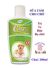 SỮA TẮM DIỆT VE RẬN BỌ CHÉT CHO CHÓ THÚ CƯNG PET Bio Care Shampoo 1 chai 200ml - Pet shop Uytinpro