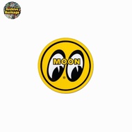Mooneyes logo auto parts sticker apparel automotive brand sticker