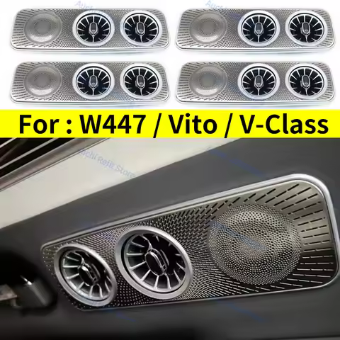 Car Roof Decoration Vent For Mercedes Benz W447 Vito V-Class V220d V250d V260 Ceiling Air Outlet Noz