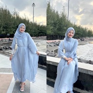 SHIMMER KAFTAN EID 2025|NARAYA SHIMMER KAFTAN | ABAYA DRESS SET PASHMINA JUBAH GAMIS LEBARAN SHIMER 