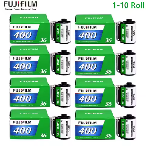 1-10 Rolls Fujicolor C400 135 Color 35mm Film With 36EXP Per Roll Negatives For Kodak Fujifilm 135 M