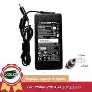 Genuine ADPC2090 AC DC Adapter 20V 4.5A 90W Charger For AOC/Philips AG251FZ CQ27G2U AG272QCX MSI OPT