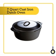 Lodge 7 Quart Seasoned Cast Iron Dutch Oven