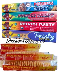 kemasan kentang spiral / Wadah kentang Ulir / Dus Kentang potatos / isi 100pcs 4 Gambar