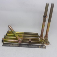 YELLOW BOLT NUT M12 X 150 BMK M12 X 150/ YELLOW M12X150 BOLT/ M12 BOLT/ 17 KEY BOLT/ 17 15CM LENGTH/