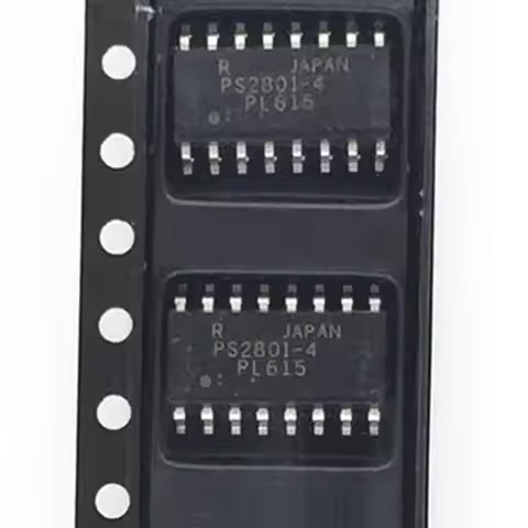 10 Brand New Original Ps2801-4 Sop-16 Surface Mount Four-Channel Transistor Optocouplers