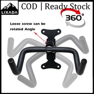 LIXADA ที่แขวนจักรยาน Mountain Bike Wall Double Hook Hangings Rack Folding Telescopic Bicycle Displa