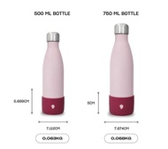 Silicone Swell Accessories Small And Medium Bumper-Fit 500Ml (17Oz)/750Ml (25Oz) Bottle