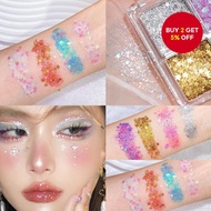 Four-Color Glitter Ultra-Shimmer Stage Makeup Performance-Grade Cosmetics Sparkling Gel Glitter Eye 