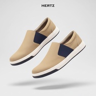 Hertz - Men's Slip-On Shoes H 4991 Hertz Brand Quality Casual Shoes Cream Color