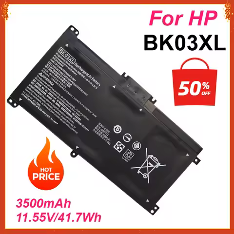 New BK03XL 11.55V 41.7Wh Laptop Battery for HP Pavilion X360 14-BA 14-BA103TU 14-BA008TU 14-BA159TX 