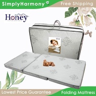 SHSB Honey Foldable Mattress Single / Tilam Lipat Bujang / Folding Mattress / Foldable Mattress / Trifold Mattress