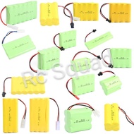 (READY STOCK) Nicd battery 3.6v 4.8v 6v 7.2v battery recharge
