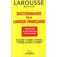 LAROUSS樂如思法語辭典_Larousse Compact Dictionnaire de la langue francaise (French Edition)