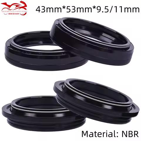43*53*9.5/11 mm Oil Seal Fork 43mm For KT/M 105 85 SX XC RC 125 200 250 300 350 380 390 400 EXC MXC 