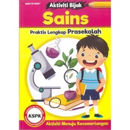Buku aktiviti bijak Praktis Lengkap Prasekolah KSPK sains tabika latih tubi
