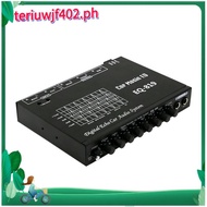 EQ-819 Car Equalizer Multifunctional Car Equalizer Multifunctional Car Audio EQ Tuning Crossover Amp