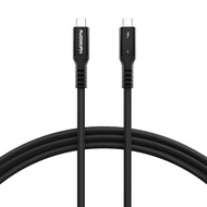 【Intel認証】Thunderbolt 5 ケーブル 1m 240W・120Gbps - 8K@60Hz/4K@540Hz対応 - MacBook Pro/Mini (2024)・iPhone16・