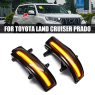 Dynamic Turn Signal Light For Toyota Land Cruiser LC200 FJ200 Prado FJ150 2010-2021 Sequential Side 